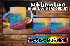 Majestic Nature Tumbler Wrap Sublimation for 20oz Cups Product Image 1