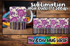 Sparkling Glitter &amp; Blossom Brilliance Mug Sleeves Glitzy Product Image 1