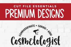 Cosmetologist svg, a cosmetology design for crafters Product Image 4