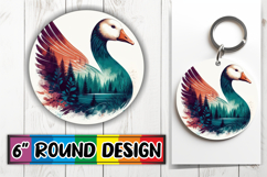 Whimsical Car Coaster Round, Animals Art Product Image 1