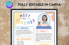 Meet the Teacher - B02 - Canva Template Product Image 2