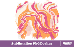 Retro Background Png Fluid Marble Paper Sublimation Splash Product Image 1
