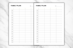 Family Plan Canva Template 1 Product Image 3