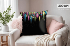 Happy New Year PNG Pillow, Festive New Year's Eve 2026 PNG Product Image 1