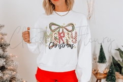 White Christmas Sweatshirt Mockup Product Image 2