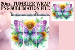 ENCHANTED MEMORIES 20oz TUMBLER WRAP, Butterfly Product Image 1