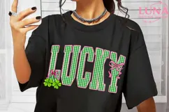 Lucky Varsity PNG St Patrick’s Day Png Product Image 6
