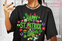 Happy St Patrick Day Png, Lucky Shamrock Png, Coquette Png Product Image 5