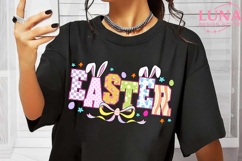 Happy Easter Png, Easter Bunny Png, Coquette Egg png Product Image 6