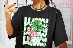 Lucky Shamrock Png, Blessed Vibes Png, Not Lucky Simply Png Product Image 6