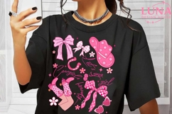 Pink Cowboy Boots Png, Rodeo Fashion, Cowgirl Boots PNG Product Image 6