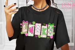 Preppy Lucky Png Blessed Vibes Png, Not Lucky Simply Blessed Product Image 6