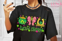 Lucky Charm Png, Blessed Vibes Png, Not Lucky Simply Blessed Product Image 6