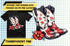 Prairie Petal Party: Wild West-themed Sublimation Product Image 1