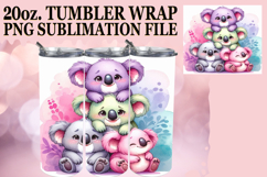SWEET HARMONY 20oz TUMBLER WRAP, Cute Animals Product Image 1