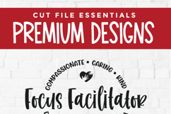 Focus Facilitator svg, school facilitator svg, focus group Product Image 4