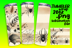 Eye-Catching 20oz Tumbler Wrap , Halloween Product Image 1