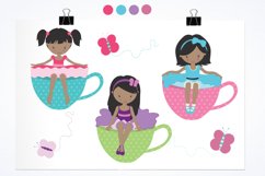 Tea Tot Girls graphics and illustrations Product Image 2