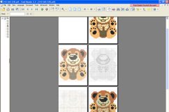 Plush Bear - PDF Cross Stitch Pattern Product Image 2
