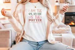 Christian Quote SVG - Faith Saying | He Is The Potter Product Image 3