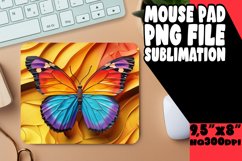 Butterfly Bloom 3D Mouse Pad - Spring Product Image 1
