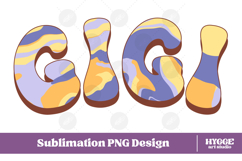 gigi Png Retro Retro Mother&#039;s Day Mom Sublimation Product Image 1