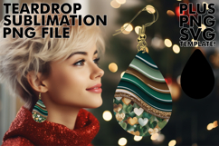 Playful TEARDROP Earrings Art Ideas, Pattern Product Image 1