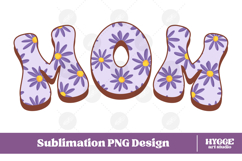 Mama Png Retro Flowers Mother&#039;s Day Floral Mom Sublimation Product Image 1
