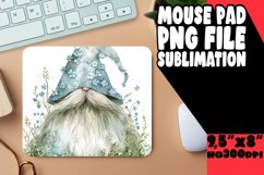 Playful Gnome Mouse Pad - Springtime Edition Product Image 1