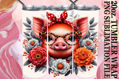RADIANT SPIRITS 20oz TUMBLER WRAP, Cute Animals Product Image 1