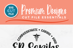 ER scribe svg, an emergency department scribe svg for crafts Product Image 5