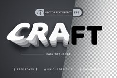 Craft - Editable Text Effect, Font Style Product Image 1