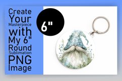 Charming Gnome Sublimation Circle Variety Product Image 1