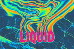 Melted Fluid Text Effect PSD Template Product Image 1