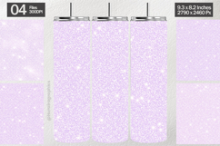 Lavender Sparkle Tumbler Wrap| Tumbler Sublimation Product Image 1