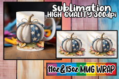 Radiant journeys 11oz 15oz sublimation wrap, Pumpkin Waterco Product Image 1