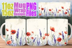 Floral Delight Mug Design - Sublimate Elegance Product Image 1