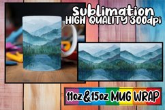 Stunning Scenes Tumbler Wrap for 20oz Sublimation Product Image 1