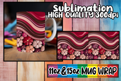 Bright beginnings 11oz 15oz sublimation wrap, Pattern Product Image 1