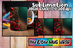 Timeless joy 11oz 15oz sublimation wrap, Leopard Prints Product Image 1