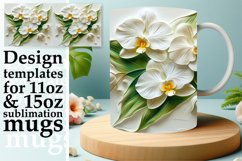 Petal Bliss: Sublimation 11oz/15oz Mug Product Image 1