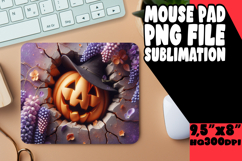 SWEET DESK PAD PNG STYLE, 3D Pumpkin Product Image 1