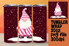 Winter Gnome Wrap 20oz for Christmas Tumblers Product Image 1