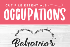 Behavior specialist svg for ABA or BCBA behavioral therapy Product Image 6