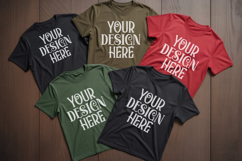 Christmas Family Matching Group T-Shirt Mockups | Holiday Fl Product Image 1