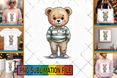 Bright TSHIRT Ideas Magic PNG, Teddy Bear Product Image 1