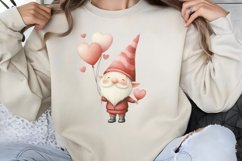 Cute Watercolor Valentines Day Clipart PNG Product Image 1