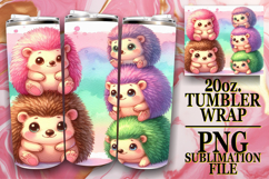 BREATHTAKING VIEWS 20oz TUMBLER WRAP, Cute Animals Product Image 1