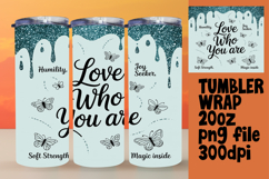 BEAUTIFUL PNG for 20oz Tumbler , Girl Quote Product Image 1