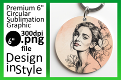 Bright Round Design for Car Coasters , Beauty Woman Product Image 1